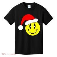 Happy Santa Smile Face Kids T-Shirt thumb 0
