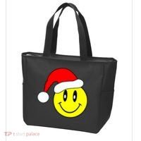 Happy Santa Smile Face Tote Bag thumb 3