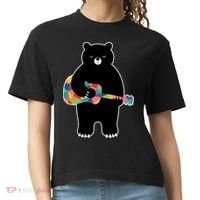 Happy Song Bear Guitar Comfort Colors Boxy T-Shirt thumb 0