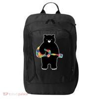 Happy Song Bear Guitar City Backpack thumb 0