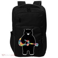 Happy Song Bear Guitar Impact Tech Backpack thumb 0