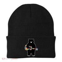 Happy Song Bear Guitar Beanie thumb 0