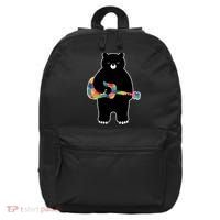 Happy Song Bear Guitar 16 in Basic Backpack thumb 0