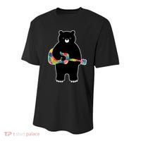 Happy Song Bear Guitar Youth Performance Sprint T-Shirt thumb 0