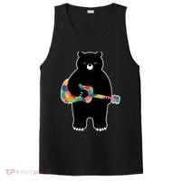 Happy Song Bear Guitar PosiCharge Competitor Tank thumb 0