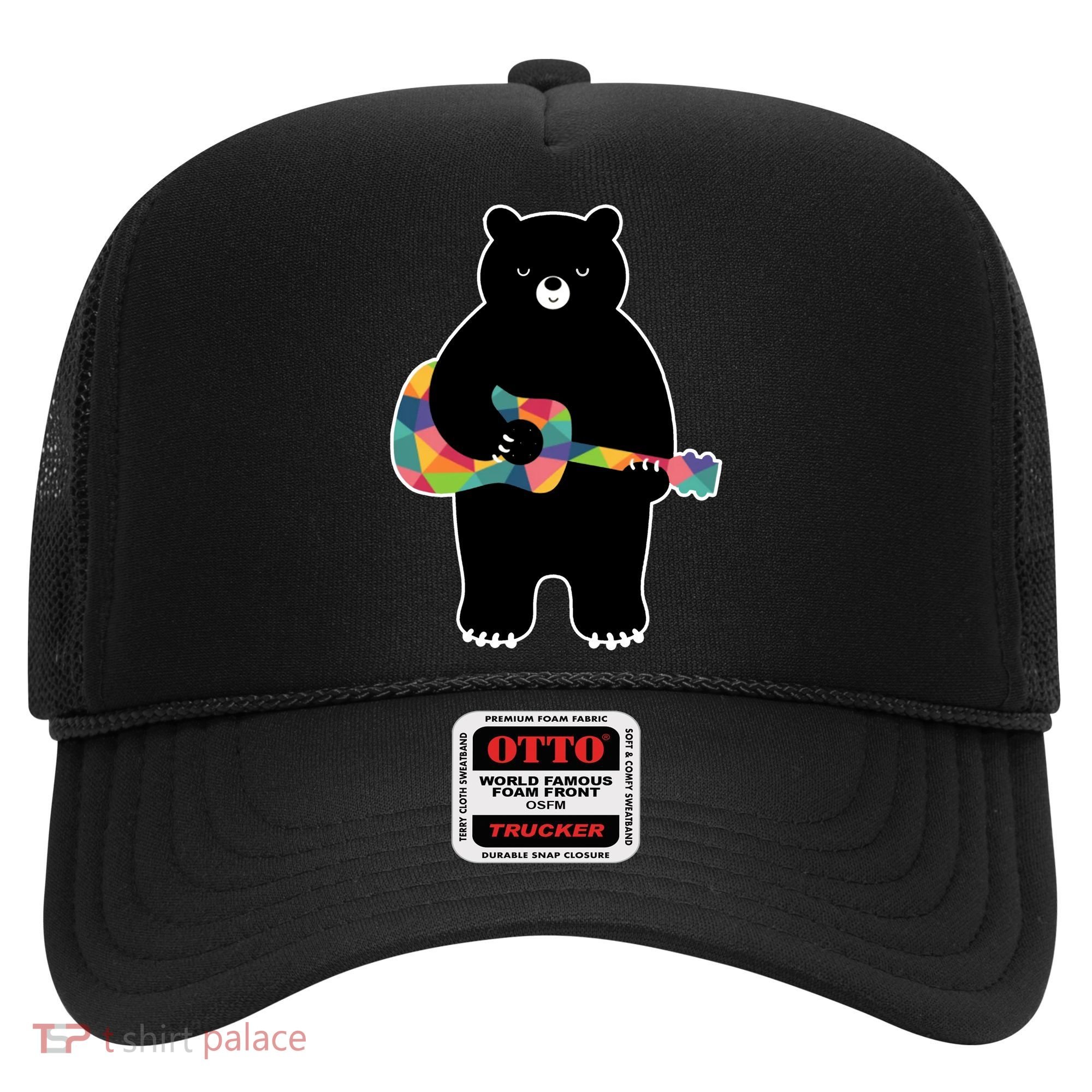 Happy Song Bear Guitar Hat