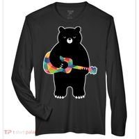 Happy Song Bear Guitar Zone Performance Long-Sleeve T-Shirt thumb 0