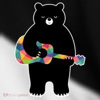 Happy Song Bear Guitar Toddler Fine Jersey T-Shirt thumb 2