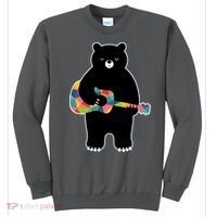 Happy Song Bear Guitar Sweatshirt thumb 0