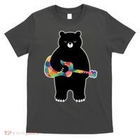 Happy Song Bear Guitar T-Shirt thumb 0