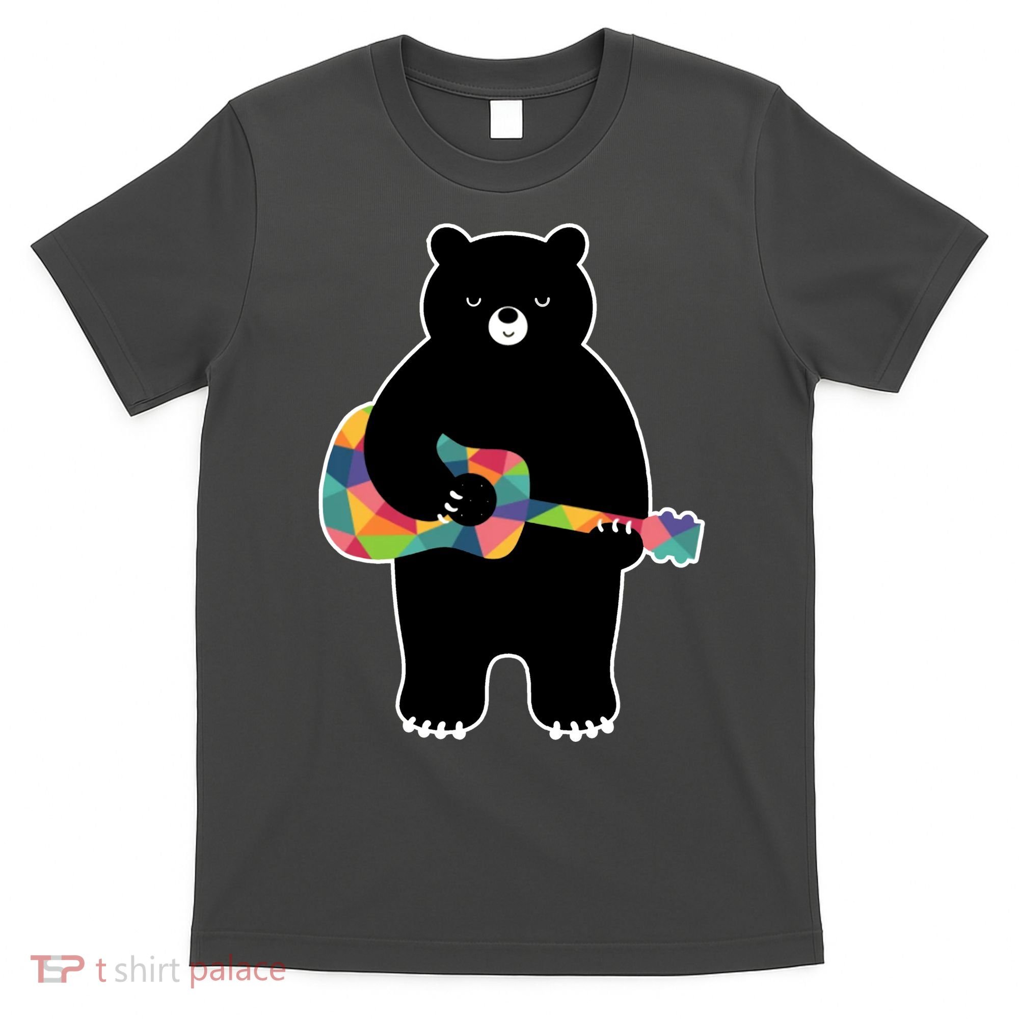 Happy Song Bear Guitar T-Shirt