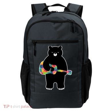 Happy Song Bear Guitar Backpack