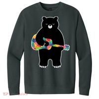 Happy Song Bear Guitar V.I.T. Fleece Crew Sweatshirt thumb 0