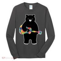 Happy Song Bear Guitar Tall Long Sleeve Shirt thumb 0