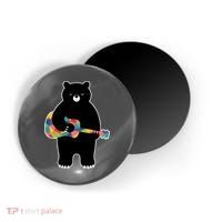 Happy Song Bear Guitar Magnet thumb 0