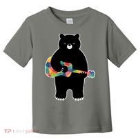 Happy Song Bear Guitar Toddler T-Shirt thumb 0