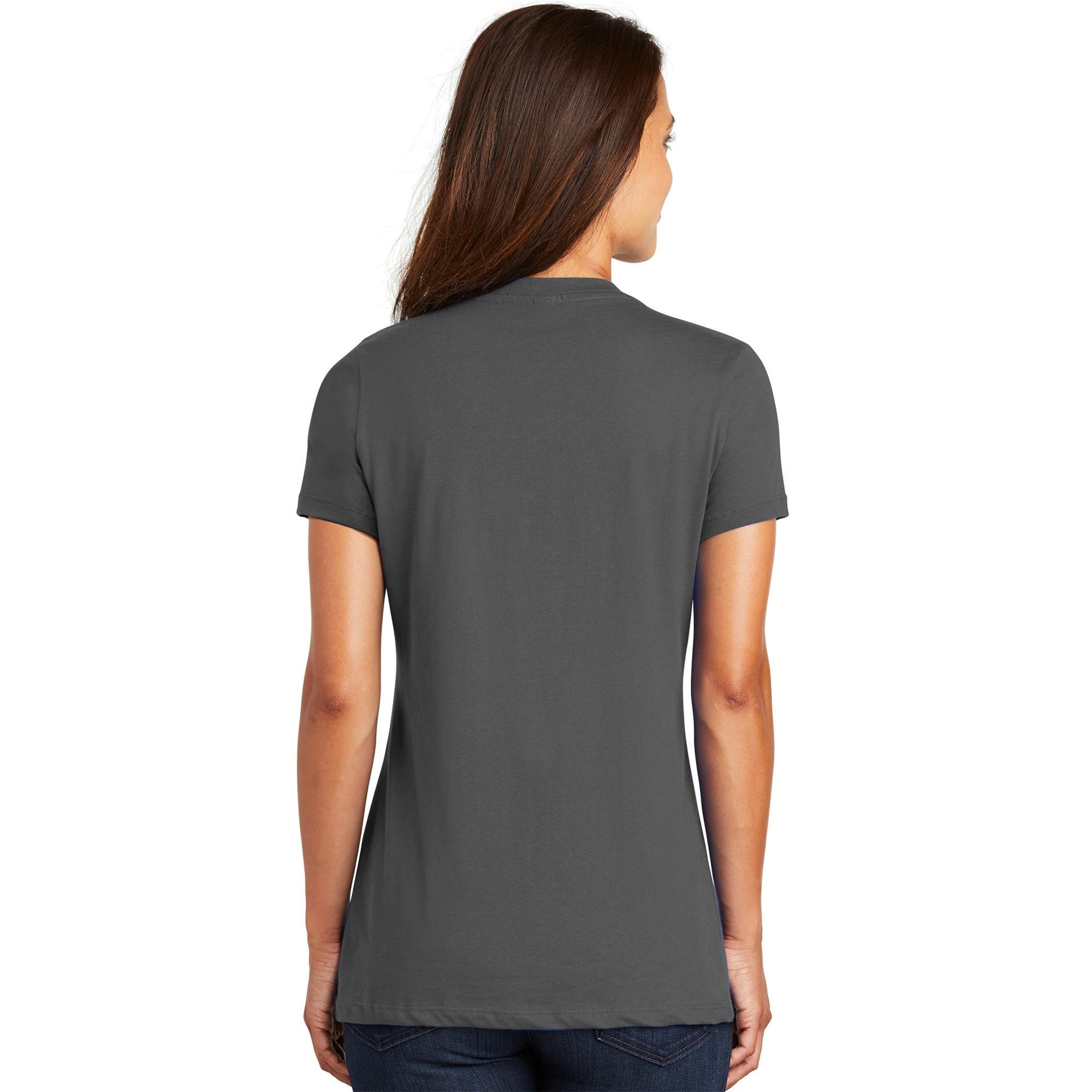 Happy Song Bear Guitar Women's V-Neck T-Shirt