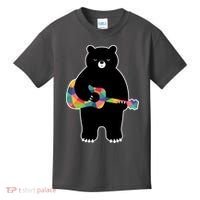 Happy Song Bear Guitar Kids T-Shirt thumb 0