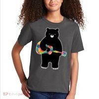 Happy Song Bear Guitar Kids T-Shirt thumb 2