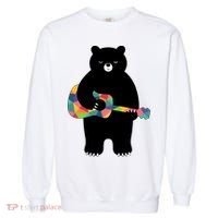 Happy Song Bear Guitar Garment-Dyed Sweatshirt thumb 0