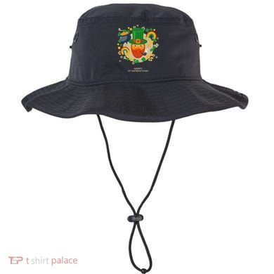 Happy St. Patrack's Day Leprechaun Smoking Pipe Bucket Hat
