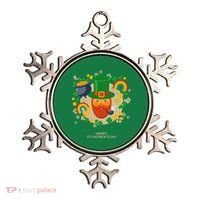 Happy St. Patrack's Day Leprechaun Smoking Pipe Ornament thumb 0