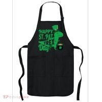 Happy St. Patrick's Pat T-Rrex Day Apron thumb 0