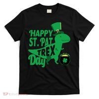 Happy St. Patrick's Pat T-Rrex Day T-Shirt thumb 0