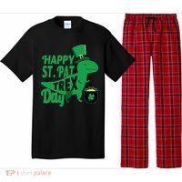 Happy St. Patrick's Pat T-Rrex Day Pajama Set thumb 0