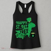 Happy St. Patrick's Pat T-Rrex Day Women's Tank Top thumb 3