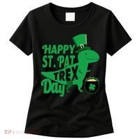 Happy St. Patrick's Pat T-Rrex Day Women's T-Shirt thumb 0
