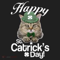 Happy St Catrick's Day Irish Cat Women's Sweatshirt thumb 2