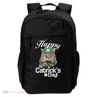 Happy St Catrick's Day Irish Cat Backpack thumb 0