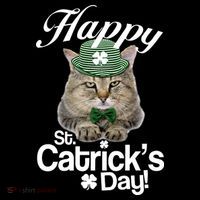 Happy St Catrick's Day Irish Cat Women's Tank Top thumb 5