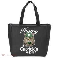 Happy St Catrick's Day Irish Cat Tote Bag thumb 0