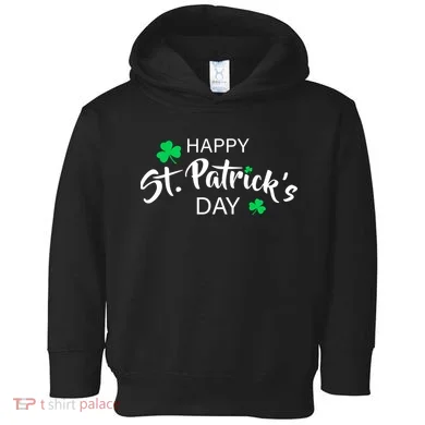 Happy St.Patrick's Day Toddler Hoodie