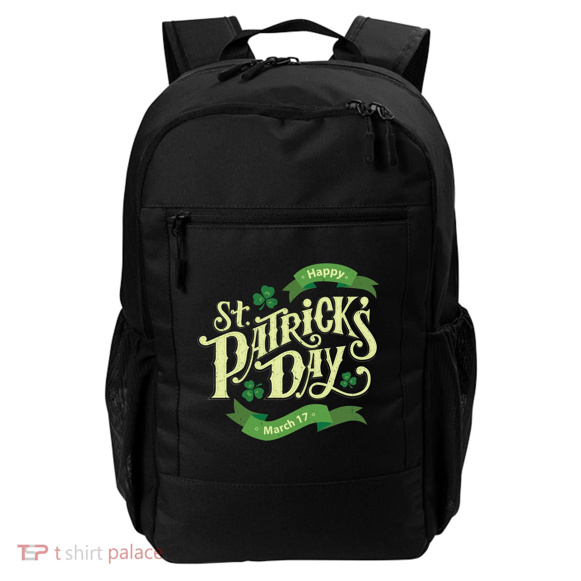 Happy St Patricks Day March 17 Backpack