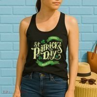 Happy St Patricks Day March 17 Women's Tank Top thumb 2