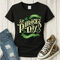 Happy St Patricks Day March 17 Women's T-Shirt thumb 3