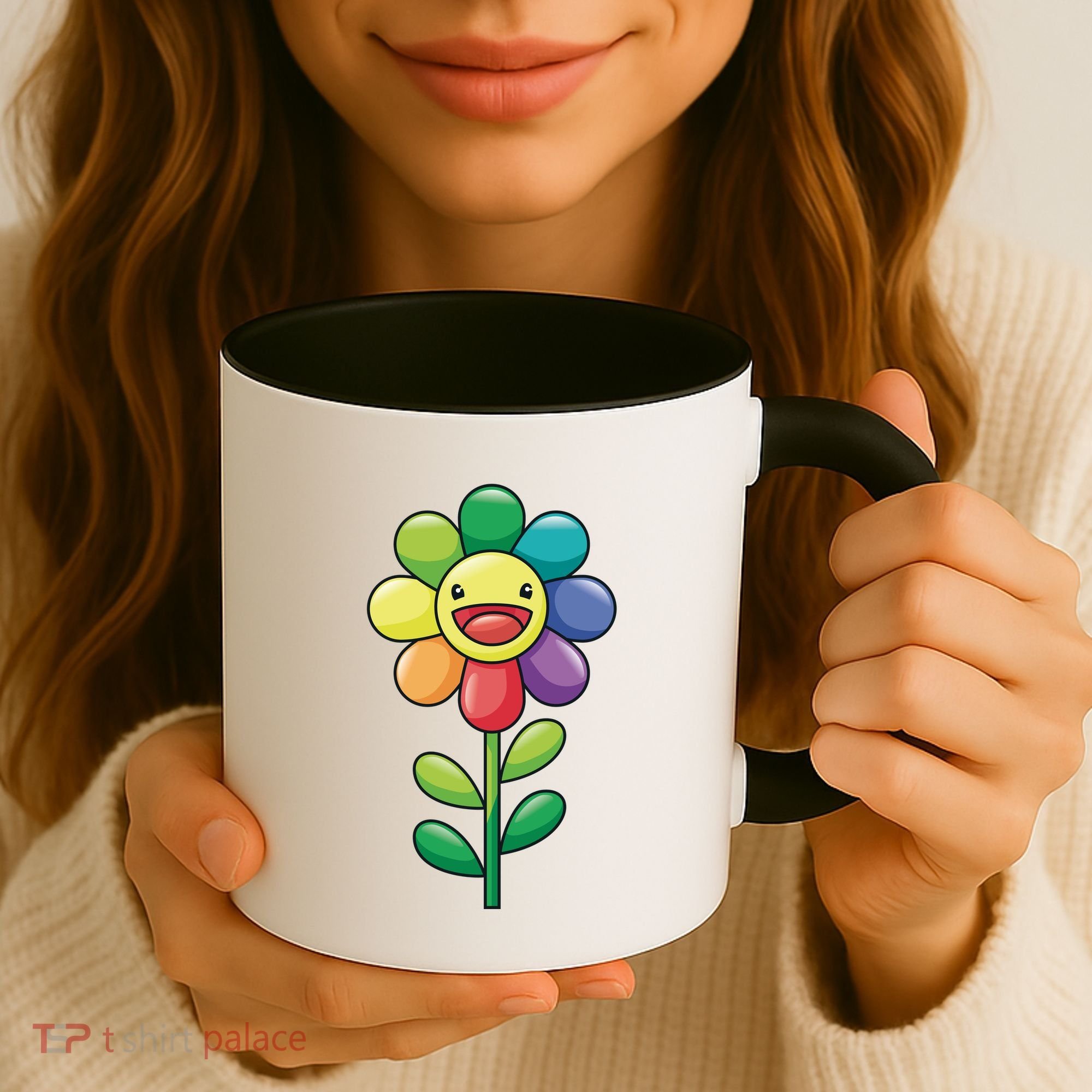 Happy Sunflower Coffee Mug