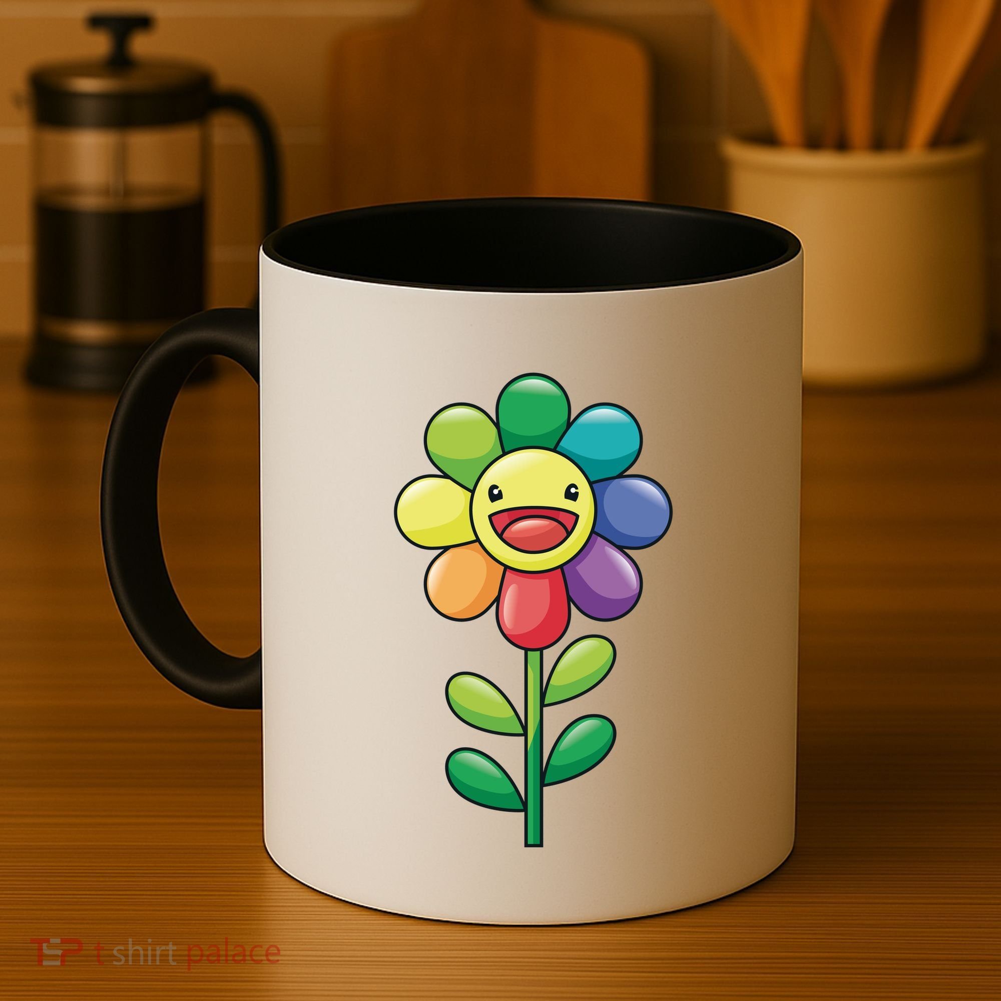 Happy Sunflower Coffee Mug