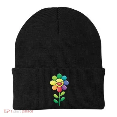 Happy Sunflower Beanie