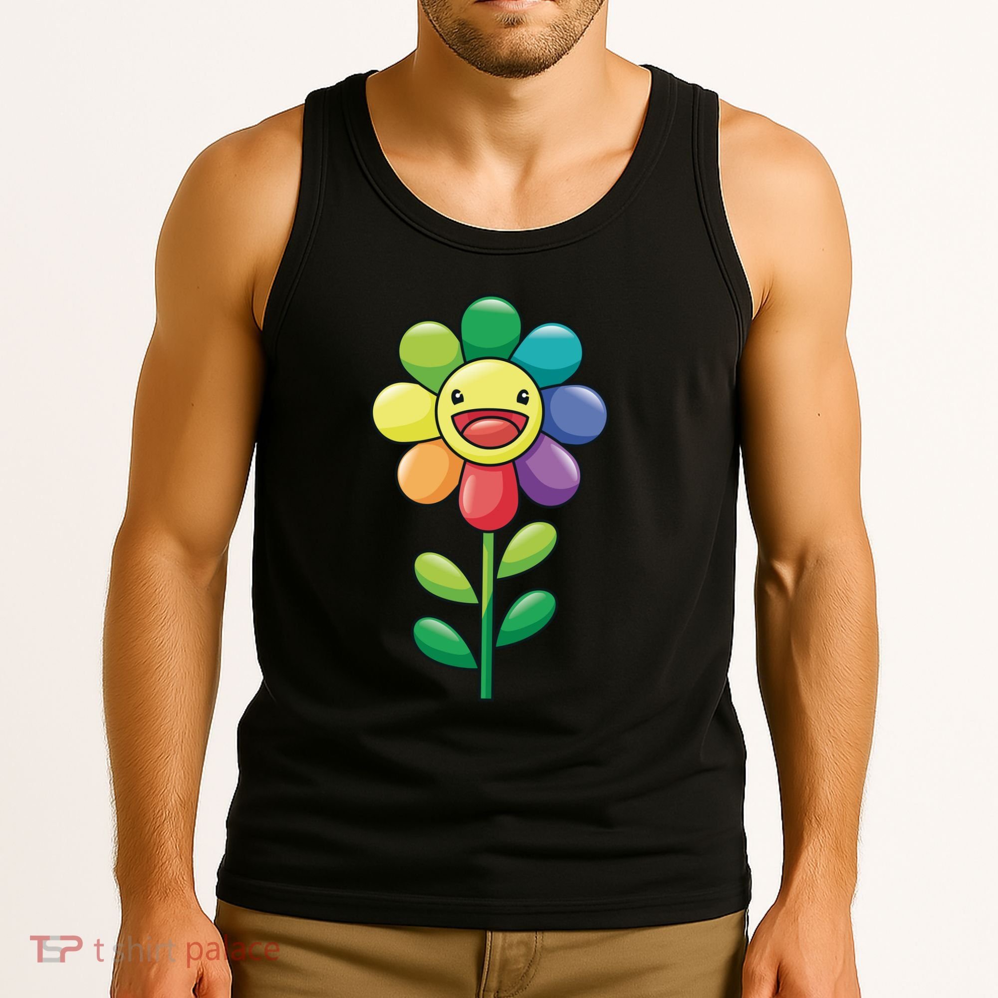 Happy Sunflower Tank Top