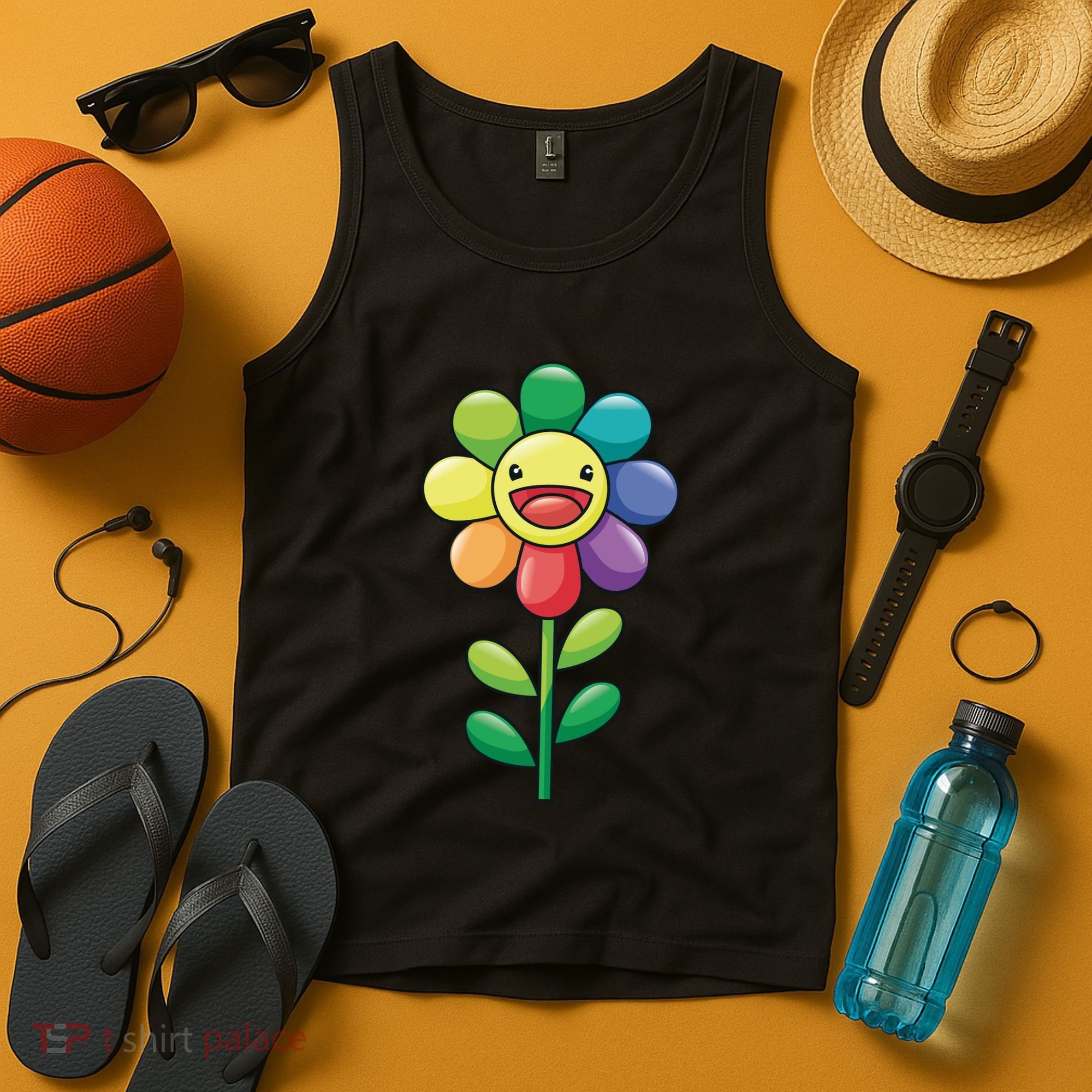 Happy Sunflower Tank Top