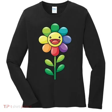 Happy Sunflower Women's Long Sleeve Shirt