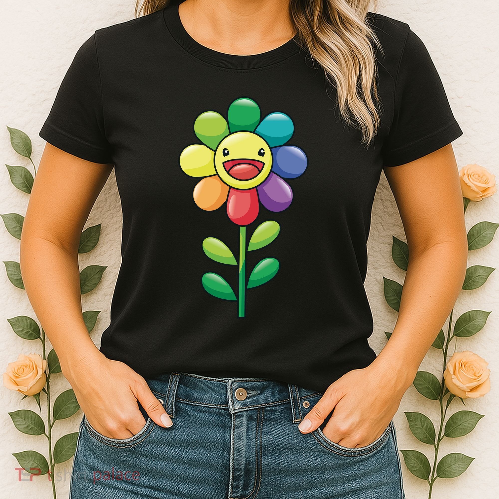 Happy Sunflower Women's T-Shirt