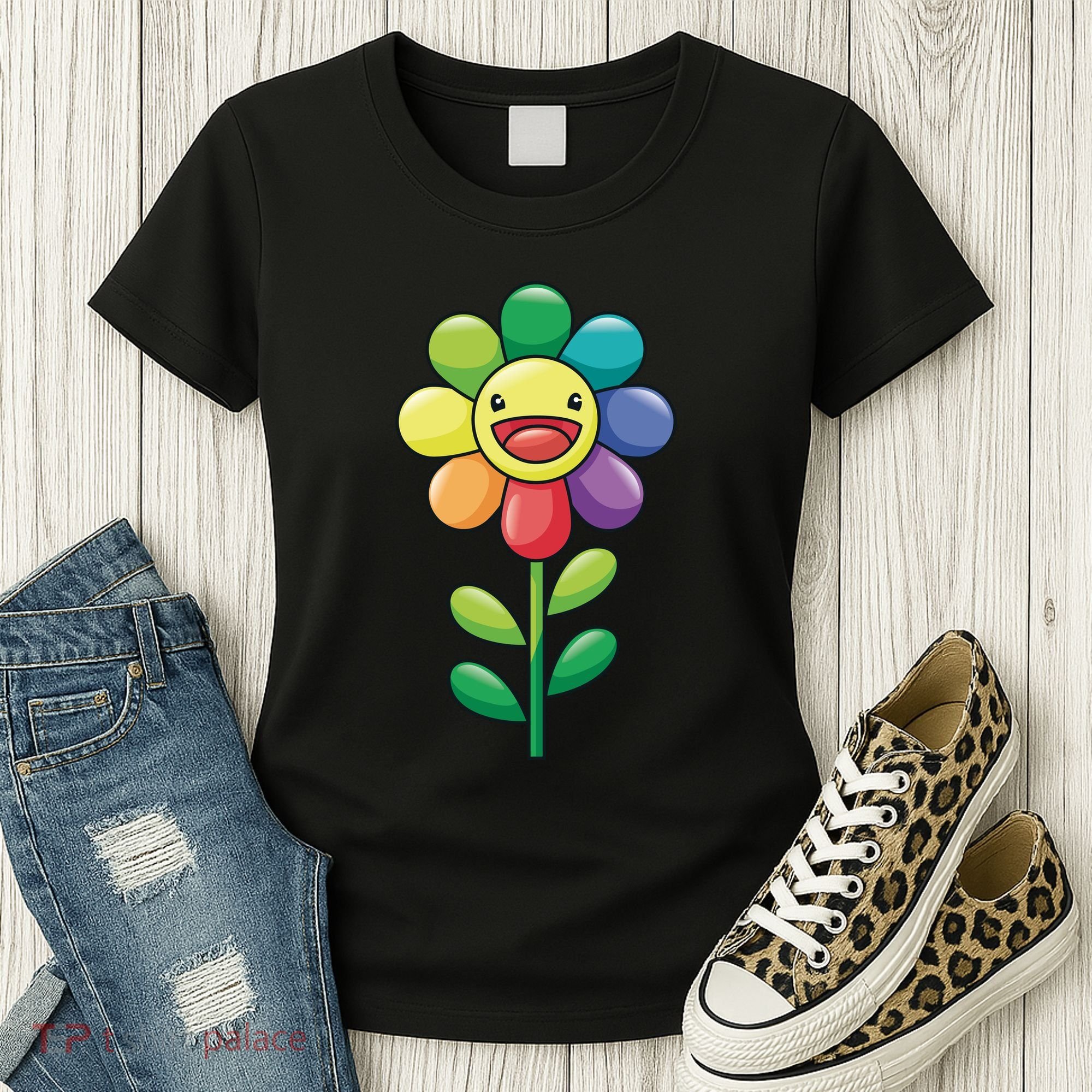 Happy Sunflower Women's T-Shirt