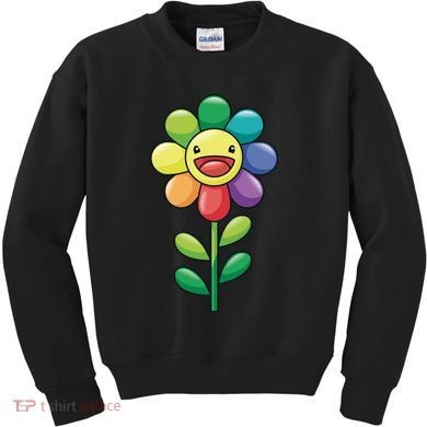 Happy Sunflower Kids Sweatshirt
