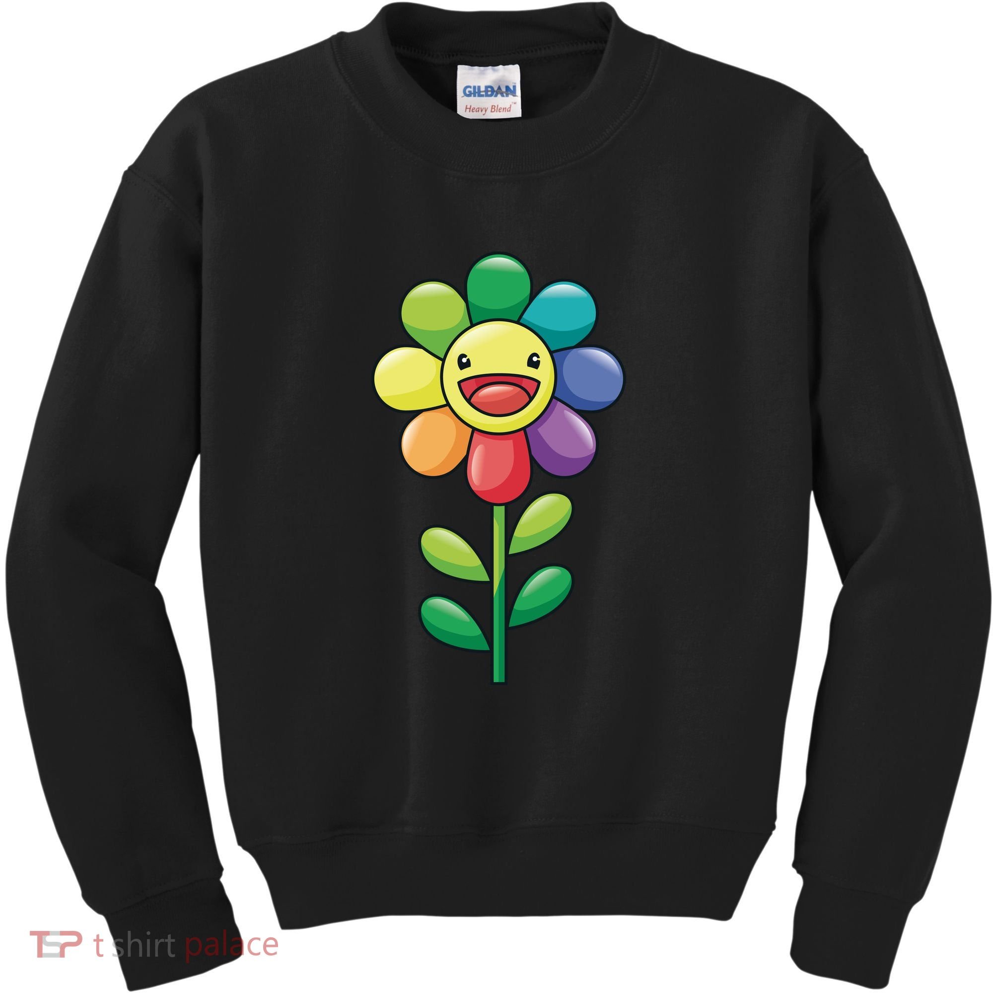 Happy Sunflower Kids Sweatshirt