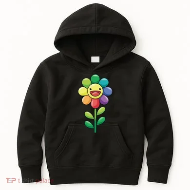 Happy Sunflower Kids Hoodie